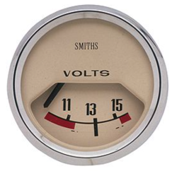 Classic Magnolia Voltmeter- 12V