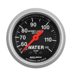 Sports-Comp Water Temperature Gauge - Mechanical